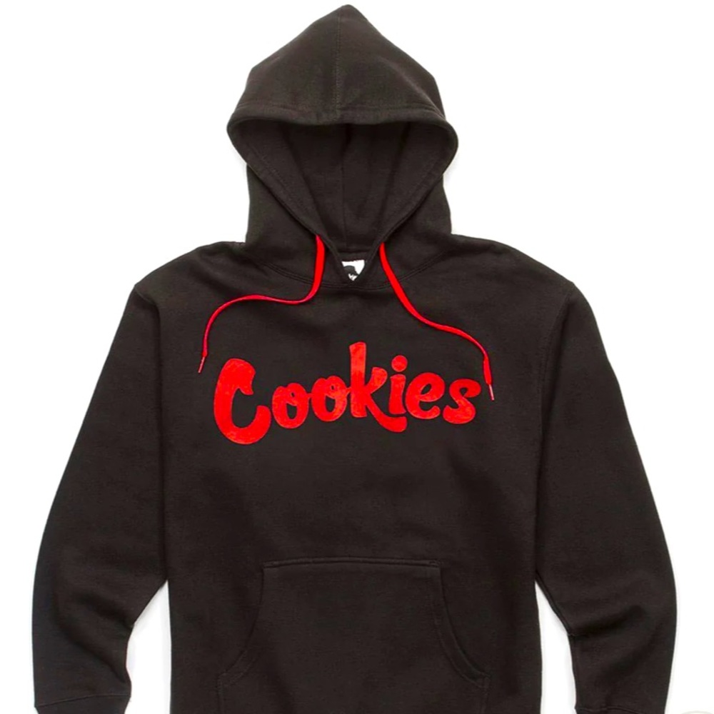 “ COOKIES “ ~ Original Cookies Brand Logo  Hooded Sweatshirt.